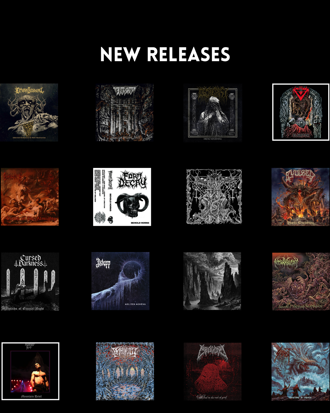 New Releases: March 01, 2025 – March 31, 2025