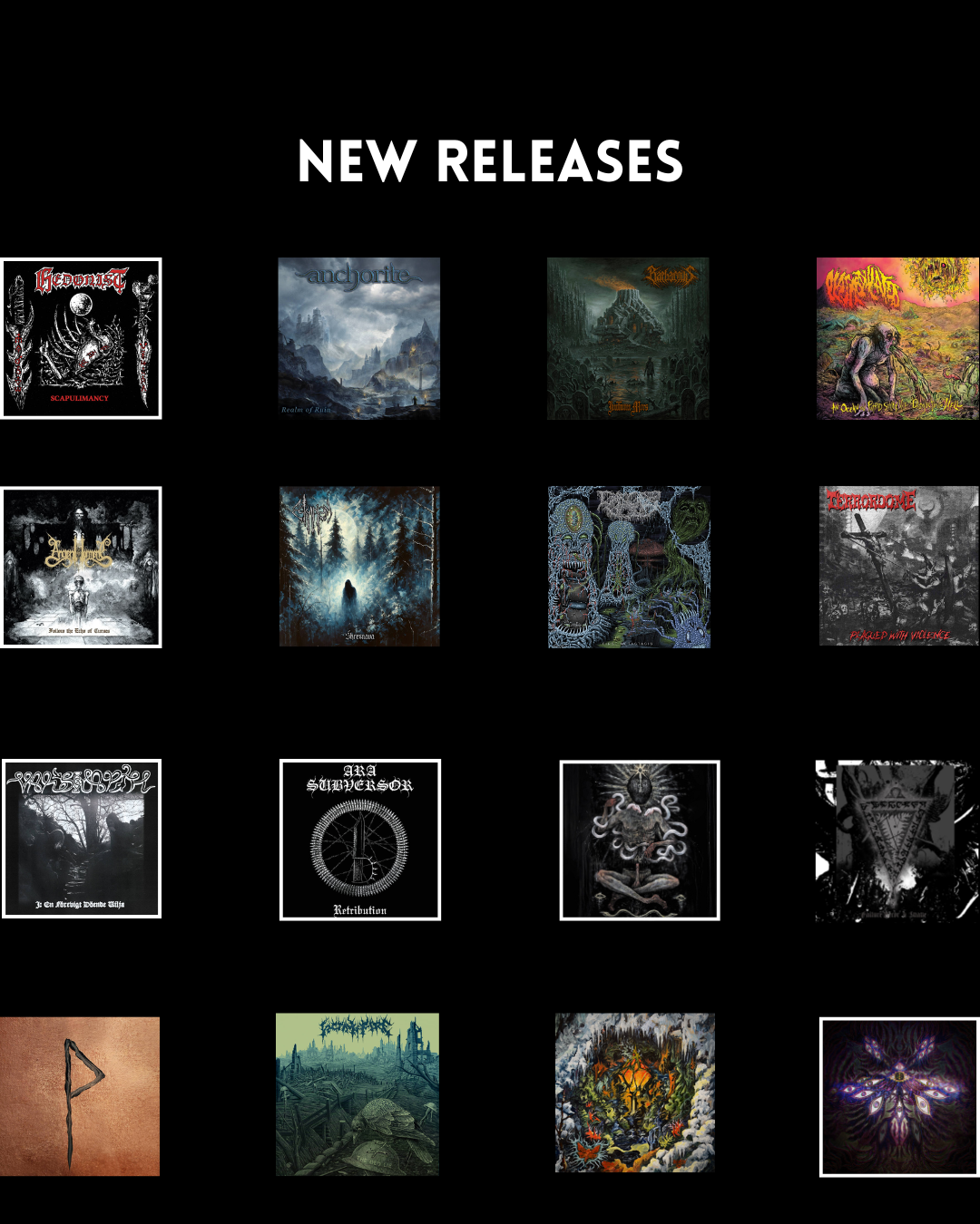 New Releases: August 01, 2025 – August 31, 2025